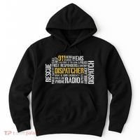 911 Dispatcher Rescue Dispatch EMS Police First Responder Hoodie thumb 0