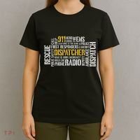 911 Dispatcher Rescue Dispatch EMS Police First Responder T-Shirt thumb 4