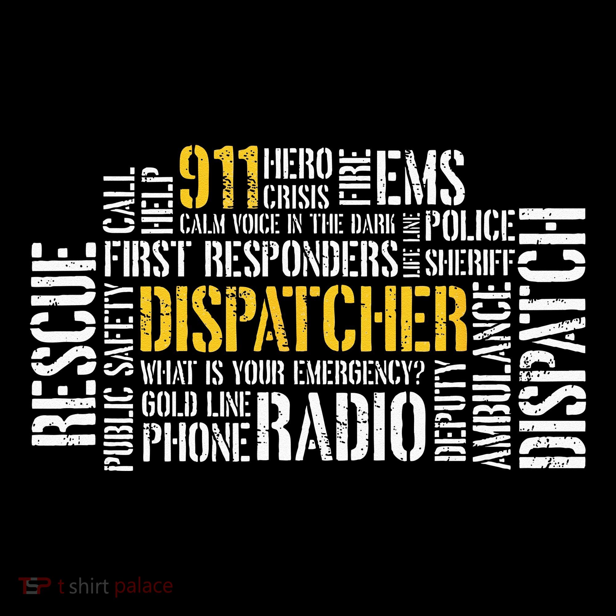 911 Dispatcher Rescue Dispatch EMS Police First Responder Coffee Mug