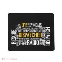 911 Dispatcher Rescue Dispatch EMS Police First Responder Mousepad thumb 0