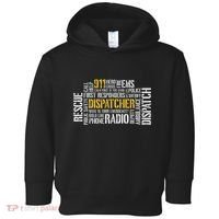 911 Dispatcher Rescue Dispatch EMS Police First Responder Toddler Hoodie thumb 0
