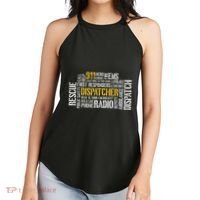 911 Dispatcher Rescue Dispatch EMS Police First Responder Women's Perfect Tri Rocker Tank thumb 2