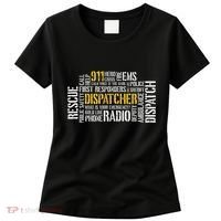 911 Dispatcher Rescue Dispatch EMS Police First Responder Women's T-Shirt thumb 0