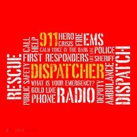 911 Dispatcher Rescue Dispatch EMS Police First Responder Santa Hat thumb 1
