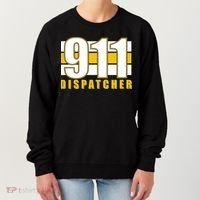 911 Dispatcher Thin Gold Line Women's Sweatshirt thumb 0