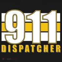 911 Dispatcher Thin Gold Line Apron thumb 3