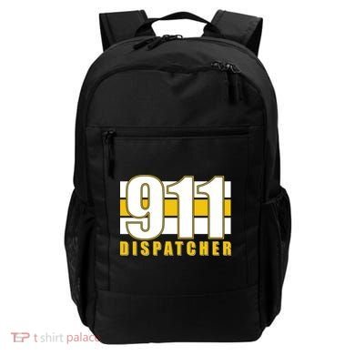 911 Dispatcher Thin Gold Line Backpack
