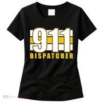 911 Dispatcher Thin Gold Line Women's T-Shirt thumb 0