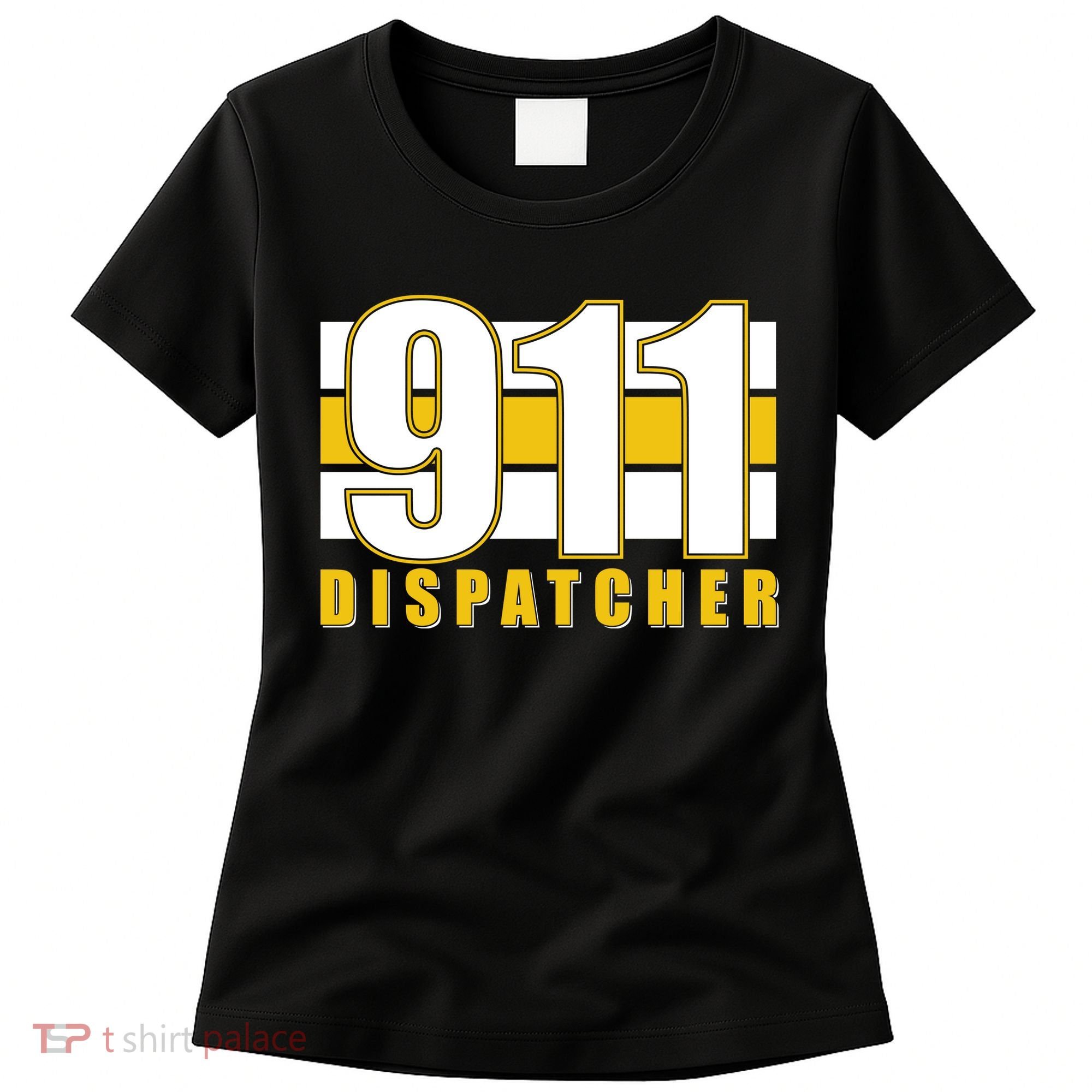 911 Dispatcher Thin Gold Line Women's T-Shirt