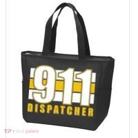 911 Dispatcher Thin Gold Line Tote Bag thumb 3