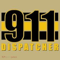 911 Dispatcher Thin Gold Line Mousepad thumb 1