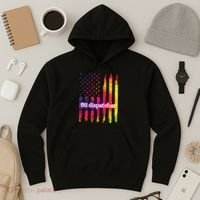 911 Dispatcher US Flag Emergency Dispatcher Hoodie thumb 3
