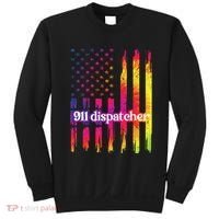 911 Dispatcher US Flag Emergency Dispatcher Sweatshirt thumb 0