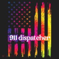 911 Dispatcher US Flag Emergency Dispatcher Beanie thumb 2