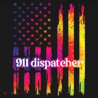 911 Dispatcher US Flag Emergency Dispatcher Women's Hoodie thumb 2