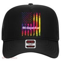 911 Dispatcher US Flag Emergency Dispatcher Hat thumb 0