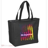911 Dispatcher US Flag Emergency Dispatcher Tote Bag thumb 2