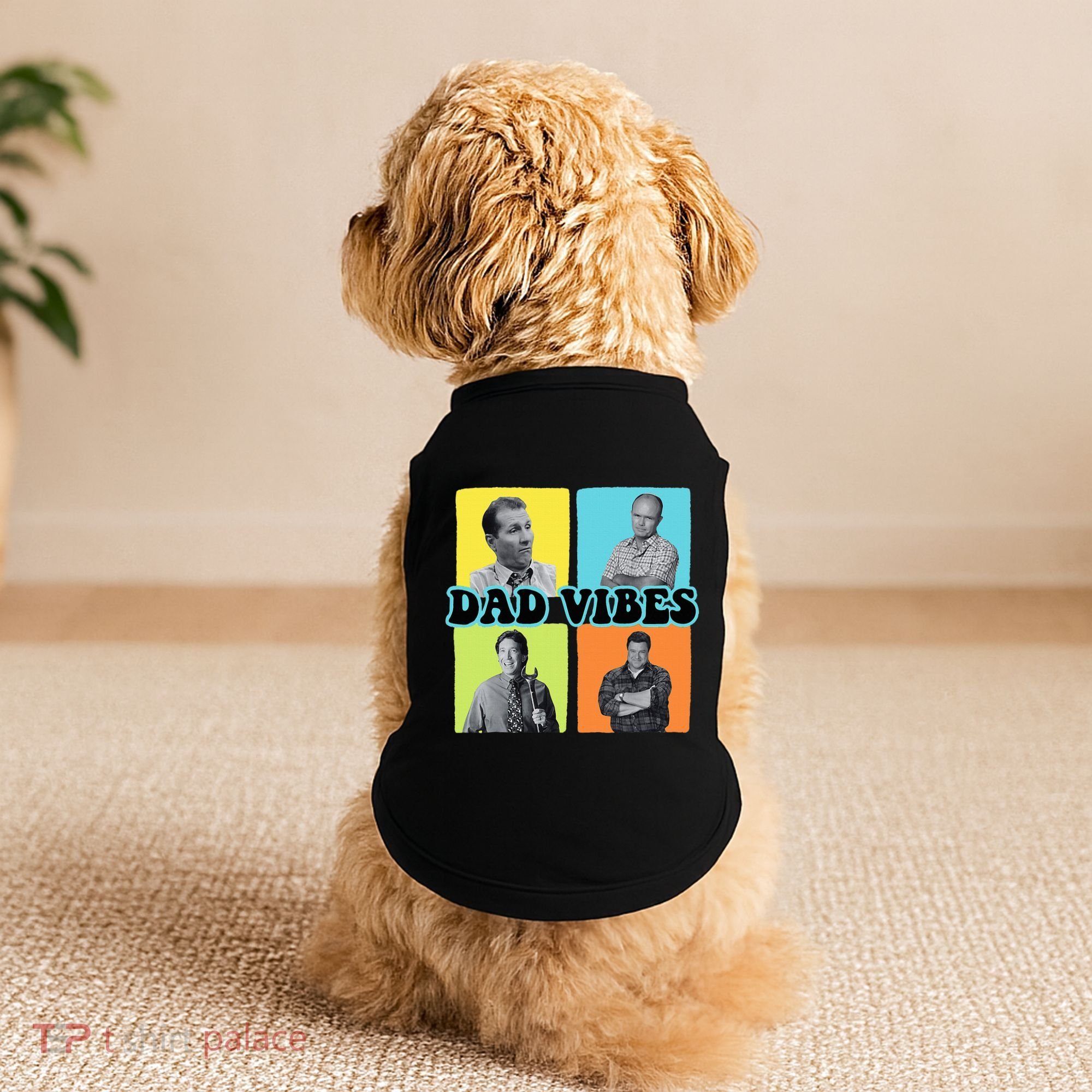 90’S Dad Vibes Funny Dad Life FatherS Day Doggie Tank