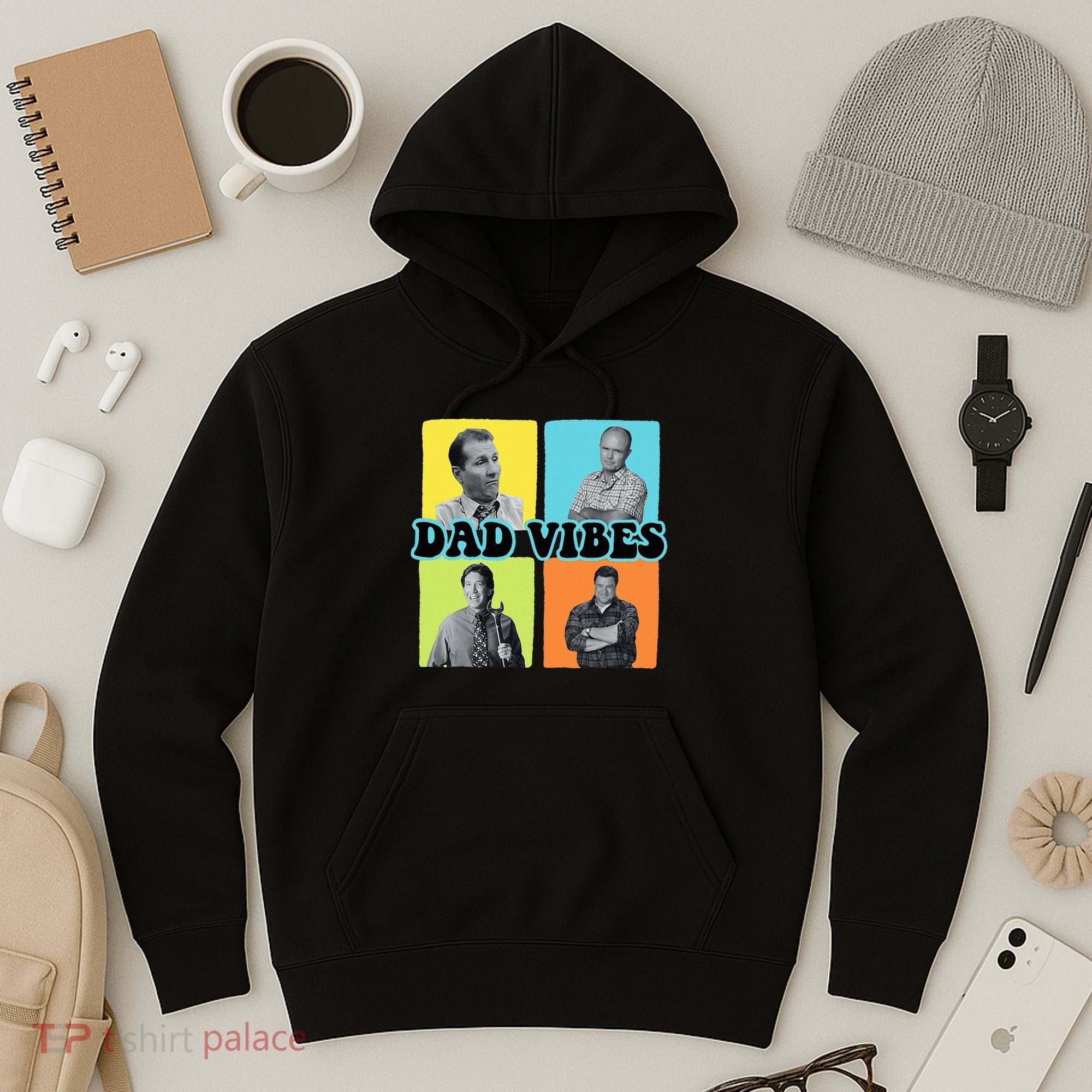 90’S Dad Vibes Funny Dad Life FatherS Day Hoodie