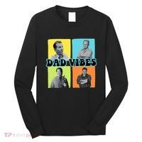 90’S Dad Vibes Funny Dad Life FatherS Day Long Sleeve Shirt thumb 0