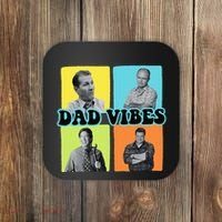 90’S Dad Vibes Funny Dad Life FatherS Day Coaster thumb 0