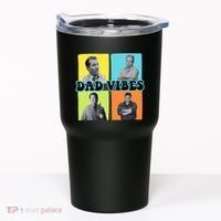 90’S Dad Vibes Funny Dad Life FatherS Day Tumbler thumb 0