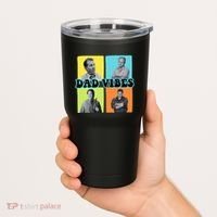 90’S Dad Vibes Funny Dad Life FatherS Day Tumbler thumb 2