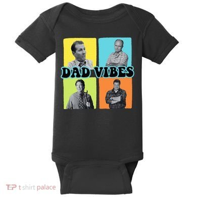 90’S Dad Vibes Funny Dad Life FatherS Day Baby Bodysuit