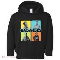 90’S Dad Vibes Funny Dad Life FatherS Day Toddler Hoodie thumb 0