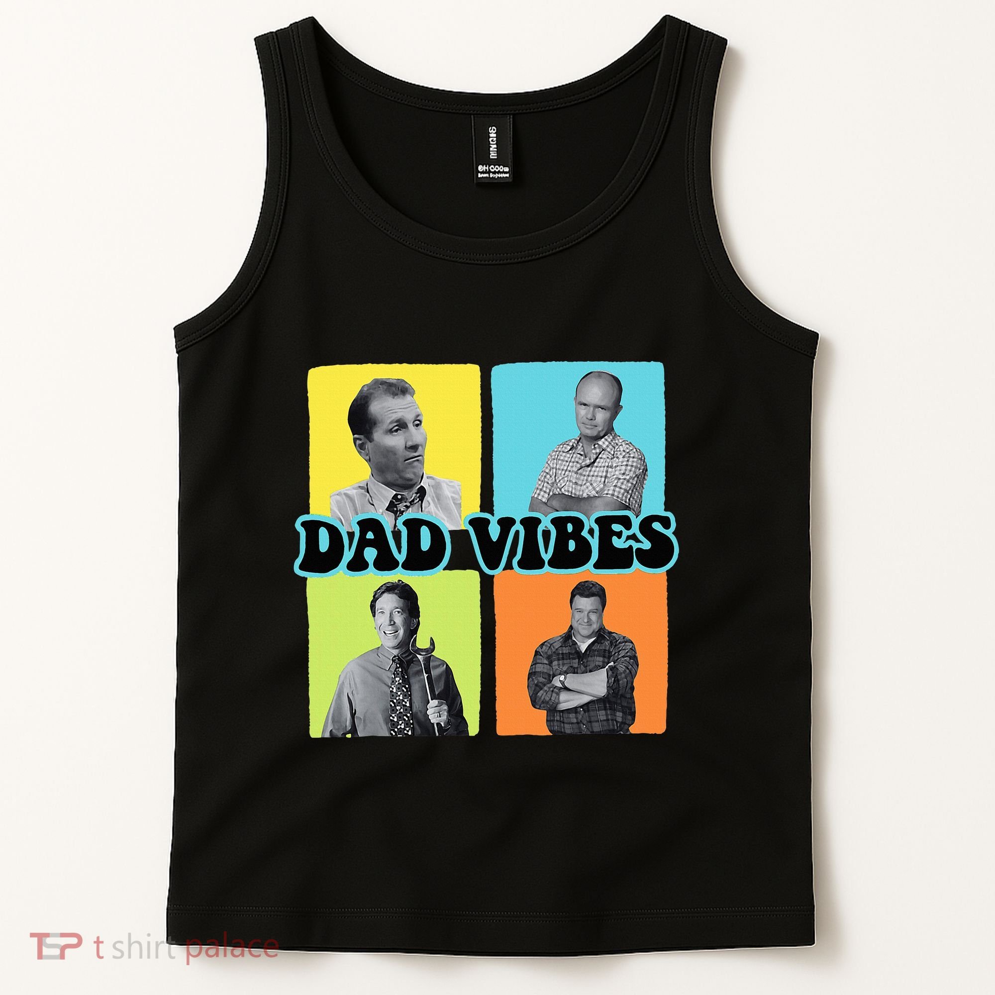 90’S Dad Vibes Funny Dad Life FatherS Day Tank Top