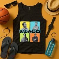 90’S Dad Vibes Funny Dad Life FatherS Day Tank Top thumb 4