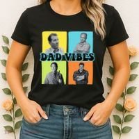 90’S Dad Vibes Funny Dad Life FatherS Day Women's T-Shirt thumb 2