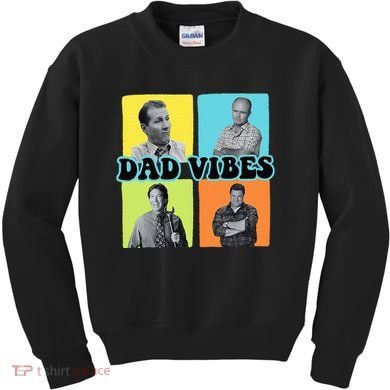 90’S Dad Vibes Funny Dad Life FatherS Day Kids Sweatshirt
