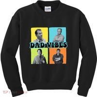 90’S Dad Vibes Funny Dad Life FatherS Day Kids Sweatshirt thumb 0