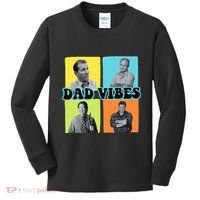 90’S Dad Vibes Funny Dad Life FatherS Day Kids Long Sleeve Shirt thumb 0
