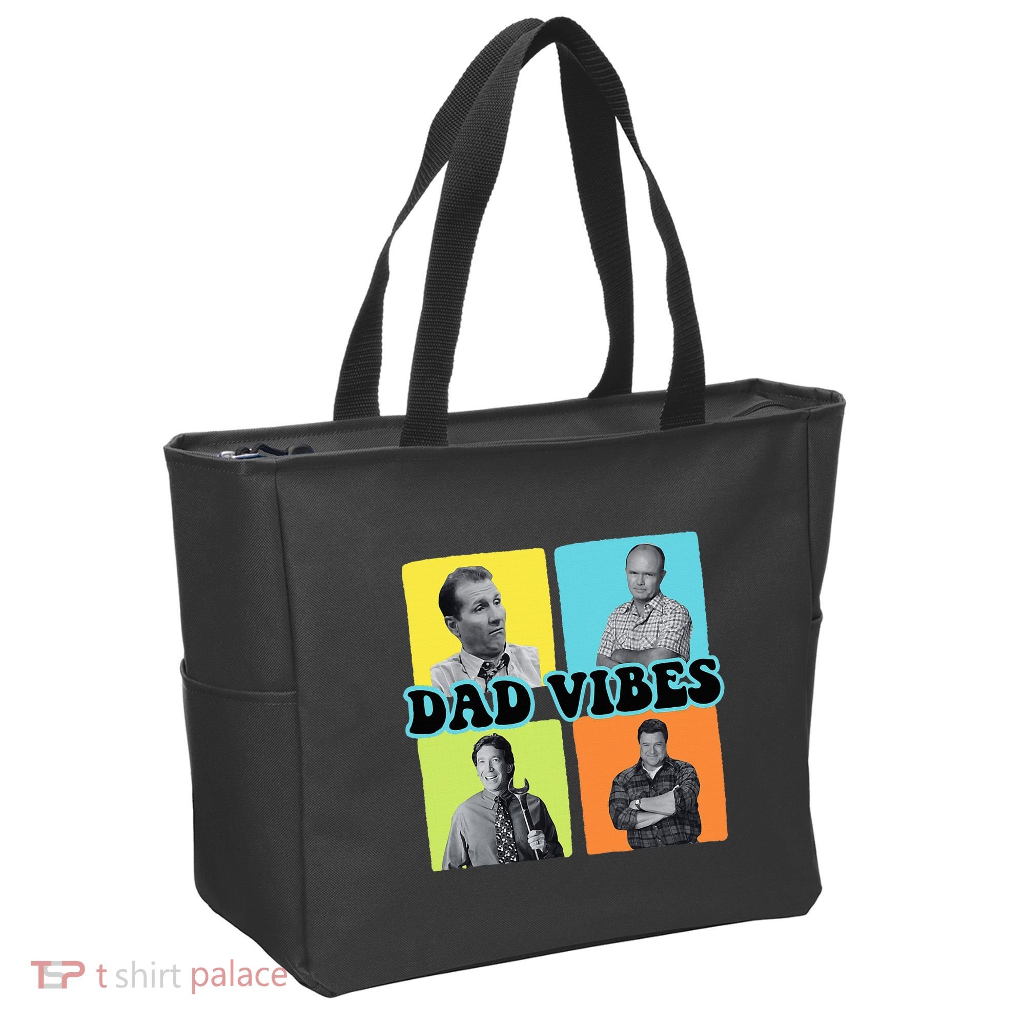 90’S Dad Vibes Funny Dad Life FatherS Day Tote Bag