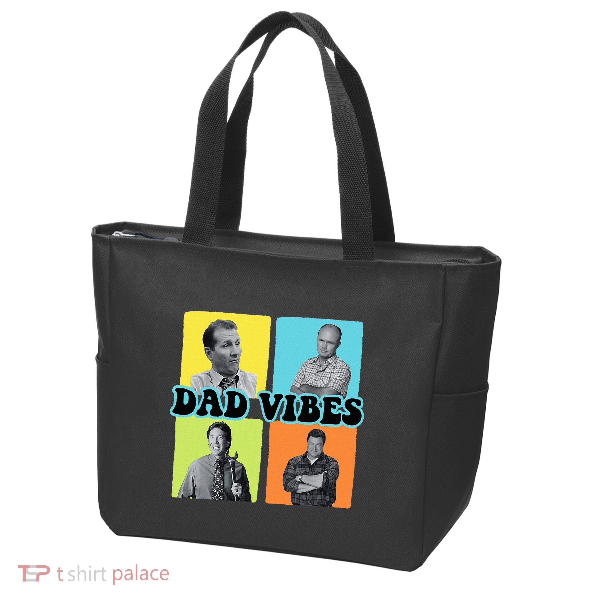 90’S Dad Vibes Funny Dad Life FatherS Day Tote Bag