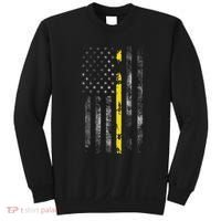 911 Dispatcher With The American Flag On The Back Sweatshirt thumb 0