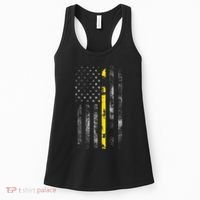 911 Dispatcher With The American Flag On The Back Women's Tank Top thumb 0