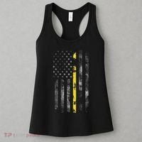 911 Dispatcher With The American Flag On The Back Women's Tank Top thumb 3