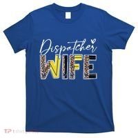 911 Dispatcher Wife American Flag Proud Dispatcher Wife Cute Gift T-Shirt thumb 0