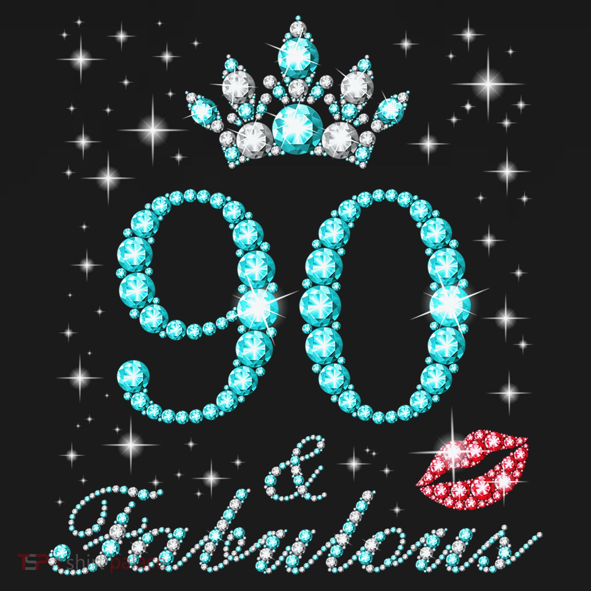 90 & Fabulous 90 Years Old Queen'S Birthday Cute Mousepad