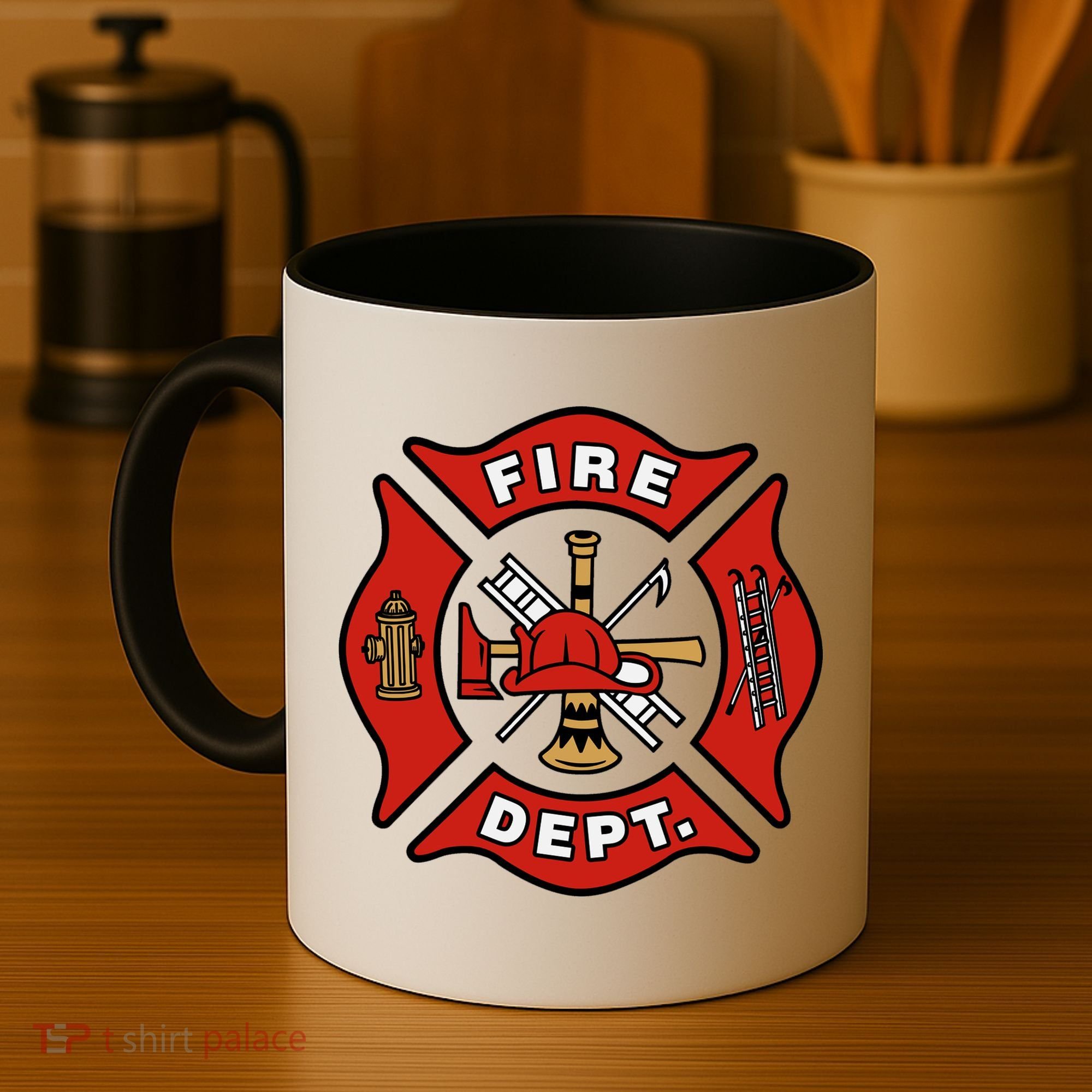 9/11 Fire Department Pocket Logo FDNY 20TH Anniversary Back & Front Coffee Mug