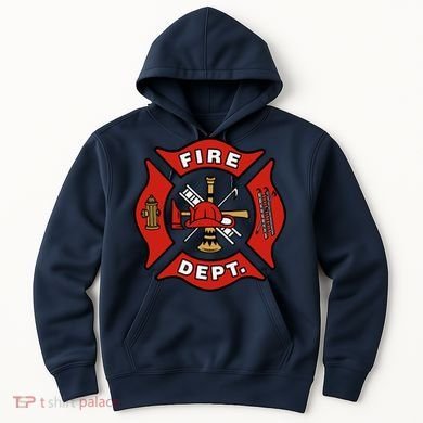 9/11 Fire Department Pocket Logo FDNY 20TH Anniversary Back & Front Hoodie