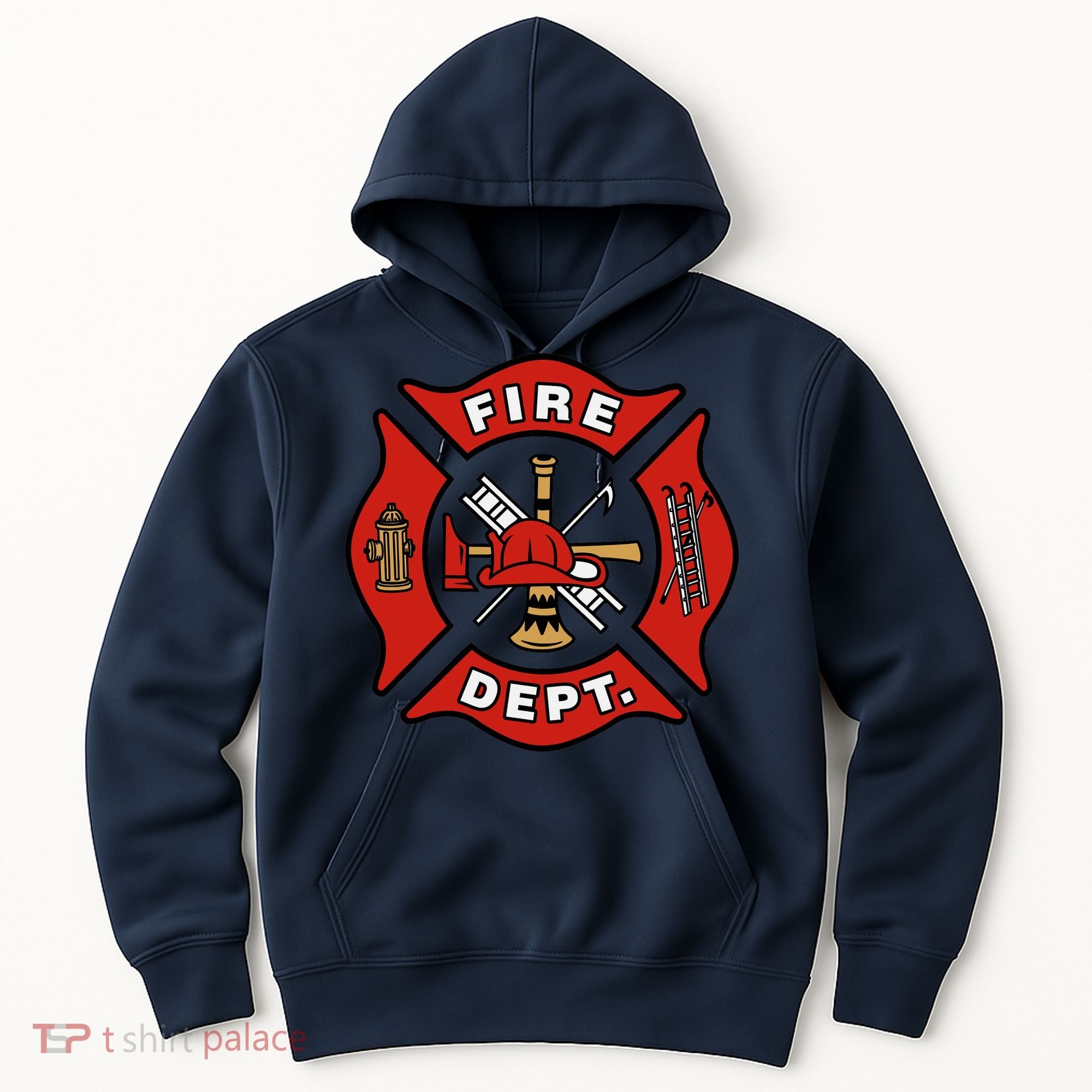 9/11 Fire Department Pocket Logo FDNY 20TH Anniversary Back & Front Hoodie