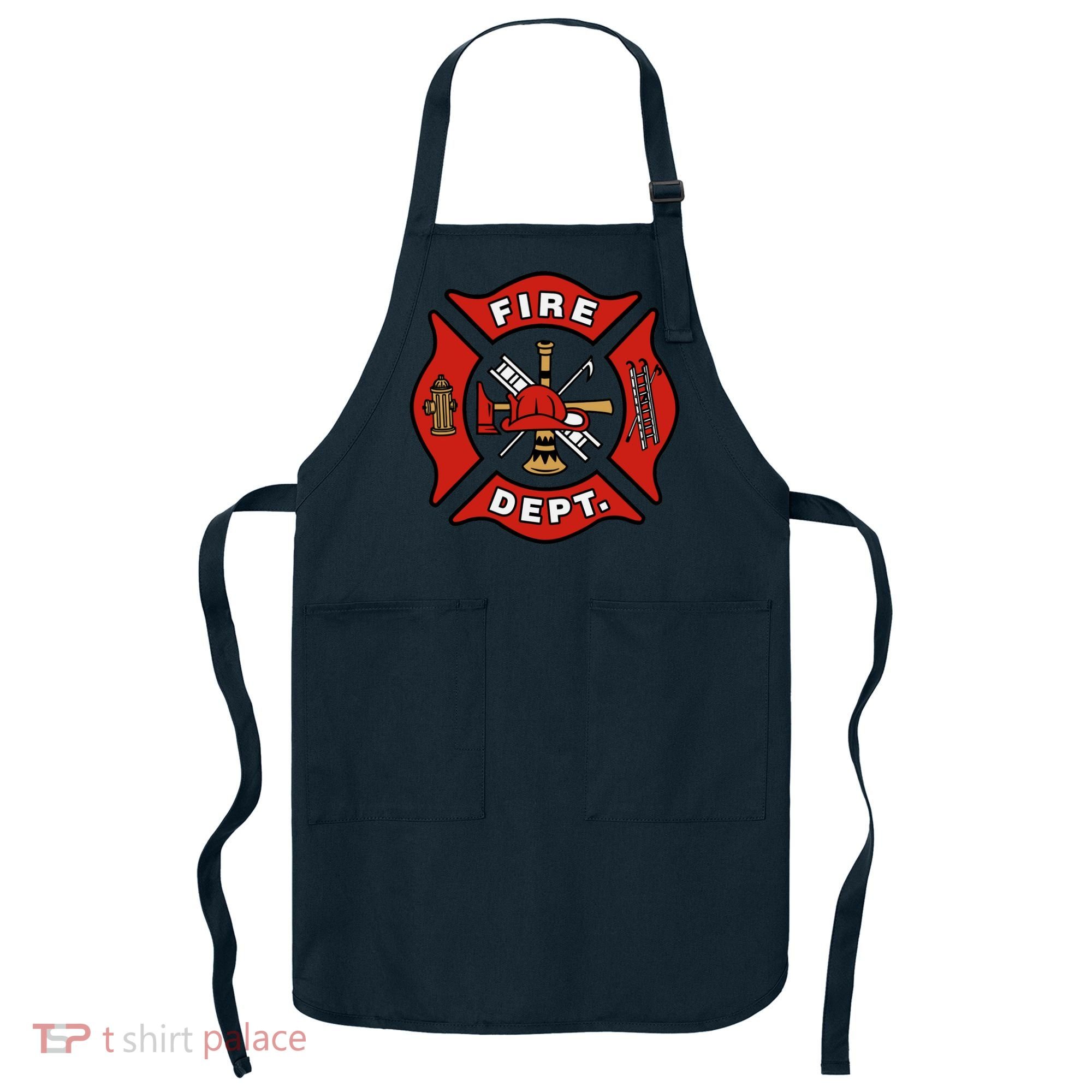 9/11 Fire Department Pocket Logo FDNY 20TH Anniversary Back & Front Apron