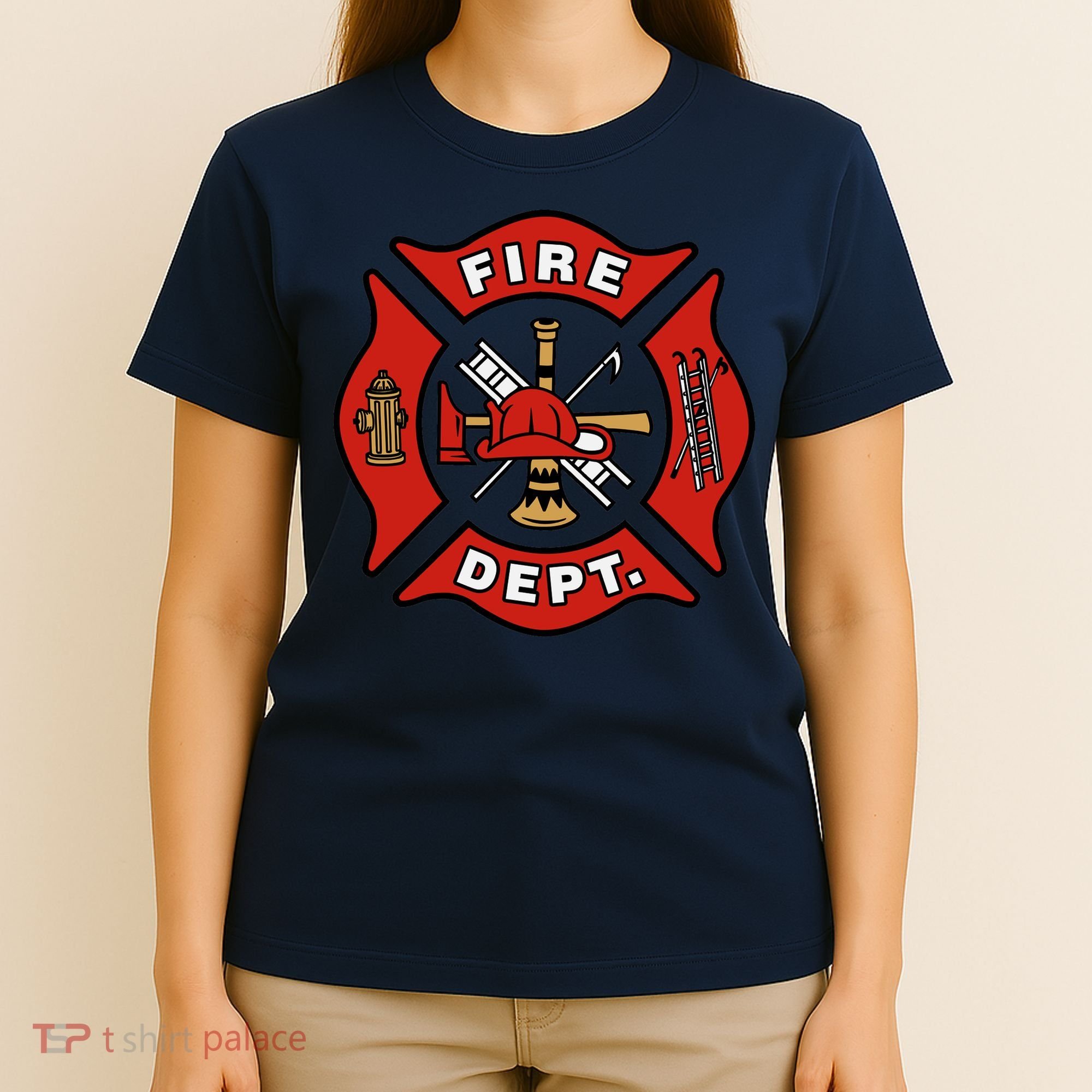 9/11 Fire Department Pocket Logo FDNY 20TH Anniversary Back & Front T-Shirt