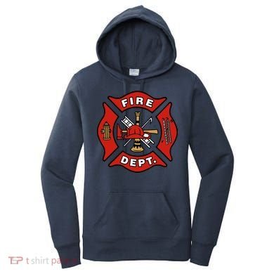9/11 Fire Department Pocket Logo FDNY 20TH Anniversary Back & Front Women's Hoodie