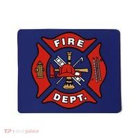 9/11 Fire Department Pocket Logo FDNY 20TH Anniversary Back & Front Mousepad thumb 0