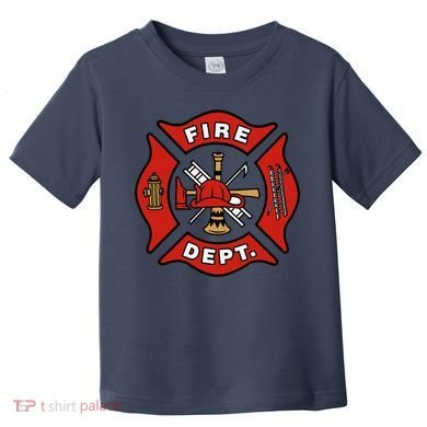 9/11 Fire Department Pocket Logo FDNY 20TH Anniversary Back & Front Toddler T-Shirt